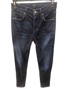 Citizens of Humanity Rocket Crop High Rise Skinny Jeans Womens Size 24